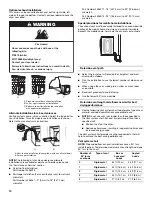 Preview for 10 page of Amana W10216187A Use And Care Manual