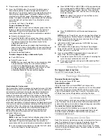 Preview for 15 page of Amana W10216187A Use And Care Manual