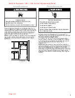 Предварительный просмотр 2 страницы Amana W10249209A User Instructions