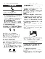 Предварительный просмотр 7 страницы Amana W10316638A User Instructions