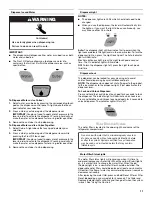 Предварительный просмотр 11 страницы Amana W10329367A User Instructions