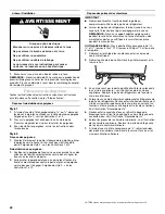 Предварительный просмотр 42 страницы Amana W10329367A User Instructions