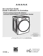 Amana W11156981B Use And Care Manual preview