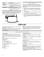 Предварительный просмотр 8 страницы Amana YACR4503SFW User Instructions