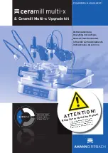 Preview for 1 page of Amann Girrbach ceramill multi-x Operating Instructions Manual