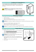 Предварительный просмотр 9 страницы Amano A-VAC 12 07212A Operator'S Manual