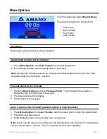 Preview for 21 page of Amano AFR-100 Installation & Operation Manual