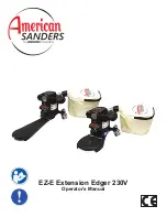 Предварительный просмотр 1 страницы Amano American Sanders EZ-E Operator'S Manual