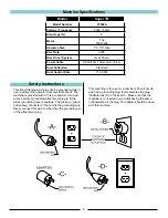 Preview for 9 page of Amano American Sanders Super 7R Australia Operator'S Manual