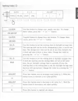 Preview for 9 page of Amano BX-1500 Operation Manual