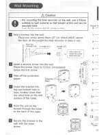 Preview for 11 page of Amano BX-1500 Operation Manual