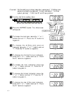 Предварительный просмотр 19 страницы Amano BX-1600 Operational Manual