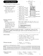 Предварительный просмотр 16 страницы Amano BX 2000 Operation Manual
