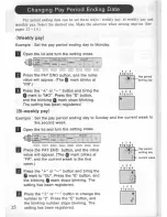 Preview for 19 page of Amano BX 2000 Operation Manual