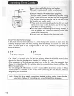 Preview for 21 page of Amano BX6000 Operation Manual