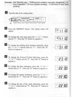 Preview for 25 page of Amano BX6000 Operation Manual