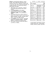 Предварительный просмотр 14 страницы Amano CRSBG459P Use And Care Manual