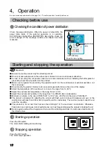 Preview for 18 page of Amano EM-e II Operation Manual