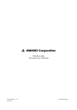 Предварительный просмотр 56 страницы Amano EM-e II Operation Manual