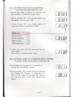 Preview for 10 page of Amano EX-6200 Operation Manual