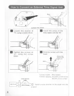 Preview for 10 page of Amano EX3000N Operation Manual