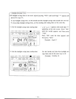 Preview for 23 page of Amano EX7500 series Operation Manual