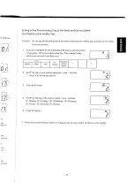 Предварительный просмотр 33 страницы Amano EX9000 series Operation Manual