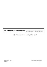 Предварительный просмотр 40 страницы Amano MJ Series Operation Manual