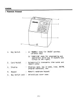 Предварительный просмотр 6 страницы Amano MJR-8000 Series Programming & User Manual