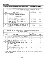 Предварительный просмотр 62 страницы Amano MJR-8000 Series Programming & User Manual