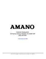 Preview for 48 page of Amano MTX-30B/A966 Installation & Operation Manual