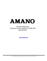 Preview for 27 page of Amano MTX-30P PUSH Installation & Operation Manual