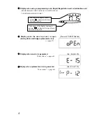 Предварительный просмотр 10 страницы Amano MX-300 Operation Manual