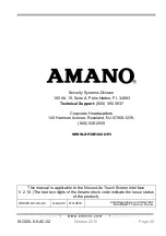Preview for 52 page of Amano Nexus Lite ISC920-0-0-AC Series Installation Manual
