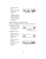 Preview for 31 page of Amano NS 5000 Series Operation Manual