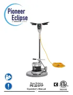 Amano Pioneer Eclipse 225FP Operator'S Manual preview