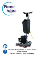 Предварительный просмотр 1 страницы Amano Pioneer Eclipse 250ST1218 Operator'S Manual