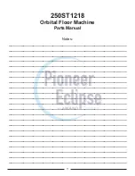 Preview for 11 page of Amano Pioneer Eclipse 250ST1218 Operator'S Manual