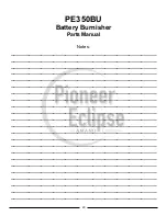 Preview for 20 page of Amano Pioneer Eclipse PE350BU Operator'S Manual