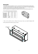 Предварительный просмотр 13 страницы Amantii BI-40-DEEP Assembly, Installation And Operation Instructions