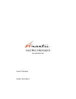 Preview for 21 page of Amantii blt-in-36 Installation And Operating Instructions Manual