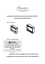 Amantii ZECL-31-3228-STL Installation And Operation Instructions Manual preview