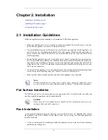 Preview for 10 page of Amaranten F1800 Series Installation And Setup Manual