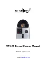 Amari Acoustics RW-600 Manual preview