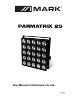 Preview for 1 page of Amark PARMATRIX 25 User Manual