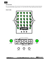 Предварительный просмотр 4 страницы Amark PARMATRIX 25 User Manual