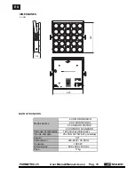 Предварительный просмотр 12 страницы Amark PARMATRIX 25 User Manual