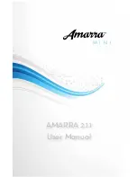 Amarra MINI Computer Music Player User Manual preview