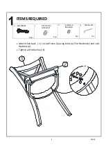 Предварительный просмотр 4 страницы Amart Furniture 50299 Assembly Instruction Manual