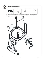 Предварительный просмотр 5 страницы Amart Furniture 50299 Assembly Instruction Manual